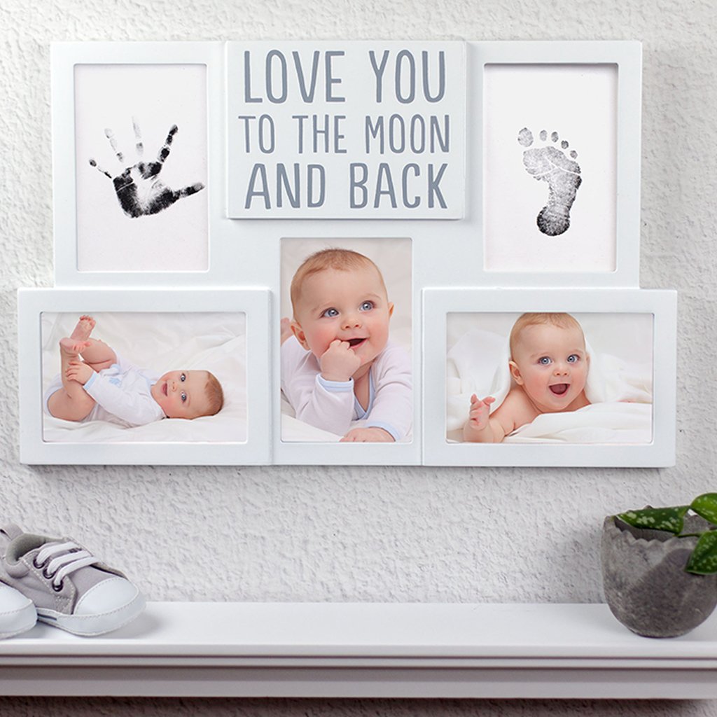 PEARHEAD Babyprints Collage Moon Frame