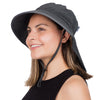 Adult Aqua-Dry Adventure Hat | Black