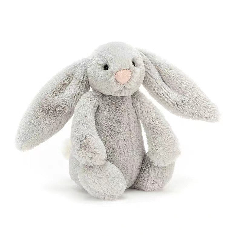 Jellycat blushful classic bunny grey
