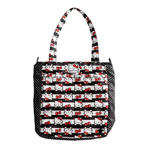 Ju-Ju-Be Be Light Tote - Hello Kitty Dots and Stripes - LittleLeafBaby