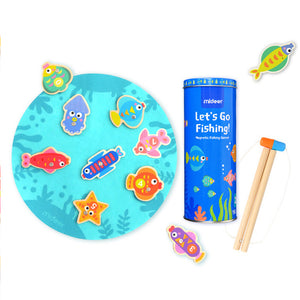 Mideer Magnetic Fishing Game – Ages 3+ – LittleLeafBaby