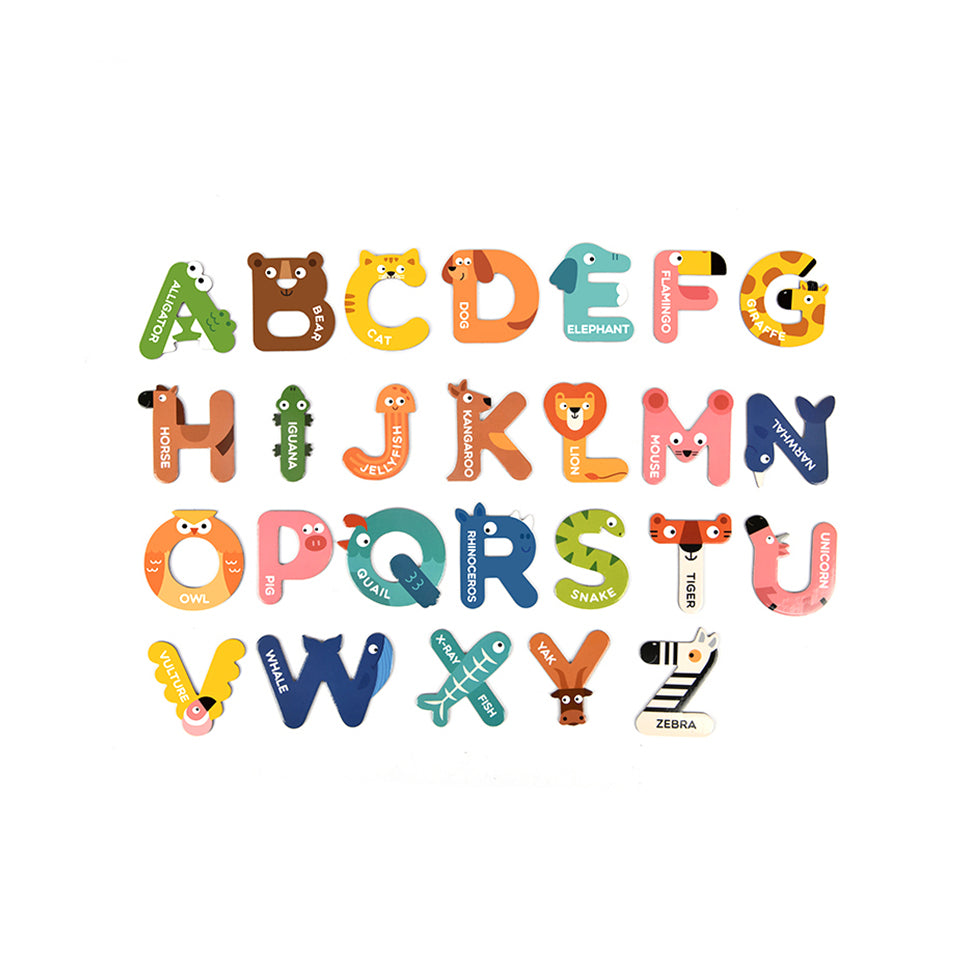 Mideer Kids Learning Alphabet Letter Magnet - LittleLeafBaby