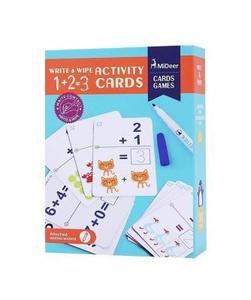 Mideer wipe and write activity math cards