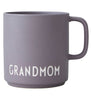 Design Letters Cup - Favourite - Grandmom - Dusty Purple