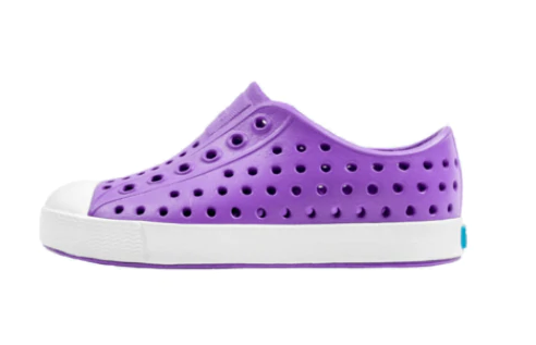 native Jefferson shoes star fish purple