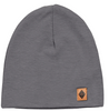 Bamboo Jersey Beanie in charcoal