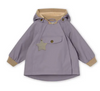 MINI A TURE Wai fleece lined spring jacket. GRS minimal lilac
