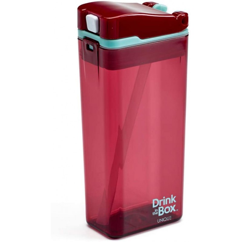 Drink in The Box Eco-Friendly Reusable Drink and Juice Box Container 12oz