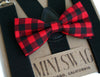 bow tie and suspenders - LittleLeafBaby
